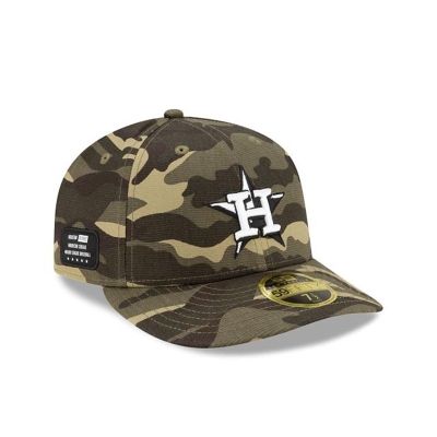 Sapca New Era Houston Astros MLB Armed Forces Weekend Low Profile 59FIFTY Fitted - Verzi